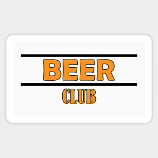 Club Beer Sticker